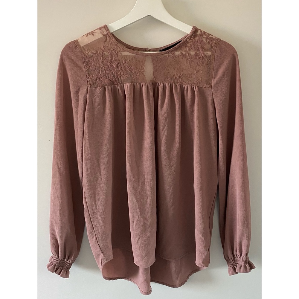 Pink blouse